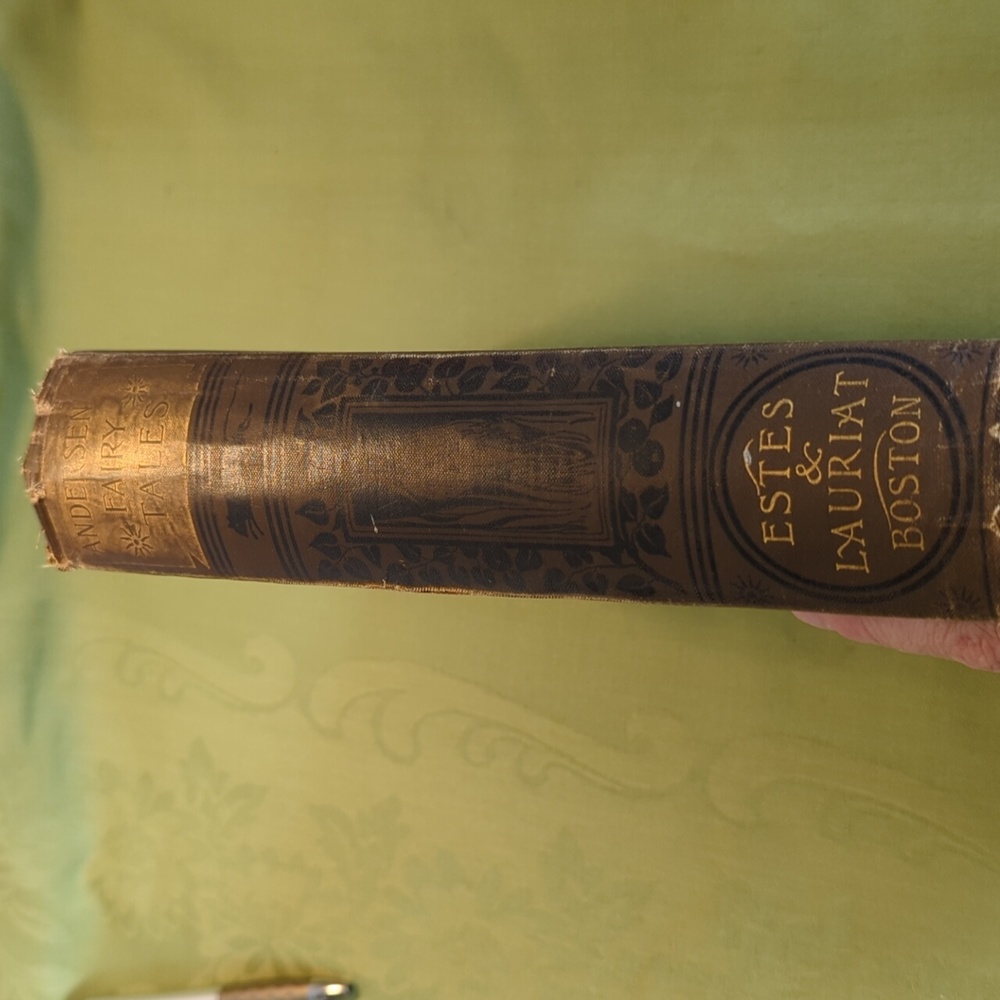 True First Edition, 1887, Hans Christian Andersen's Fairy Tales, Estes & Lauriat - Picture 7 of 10